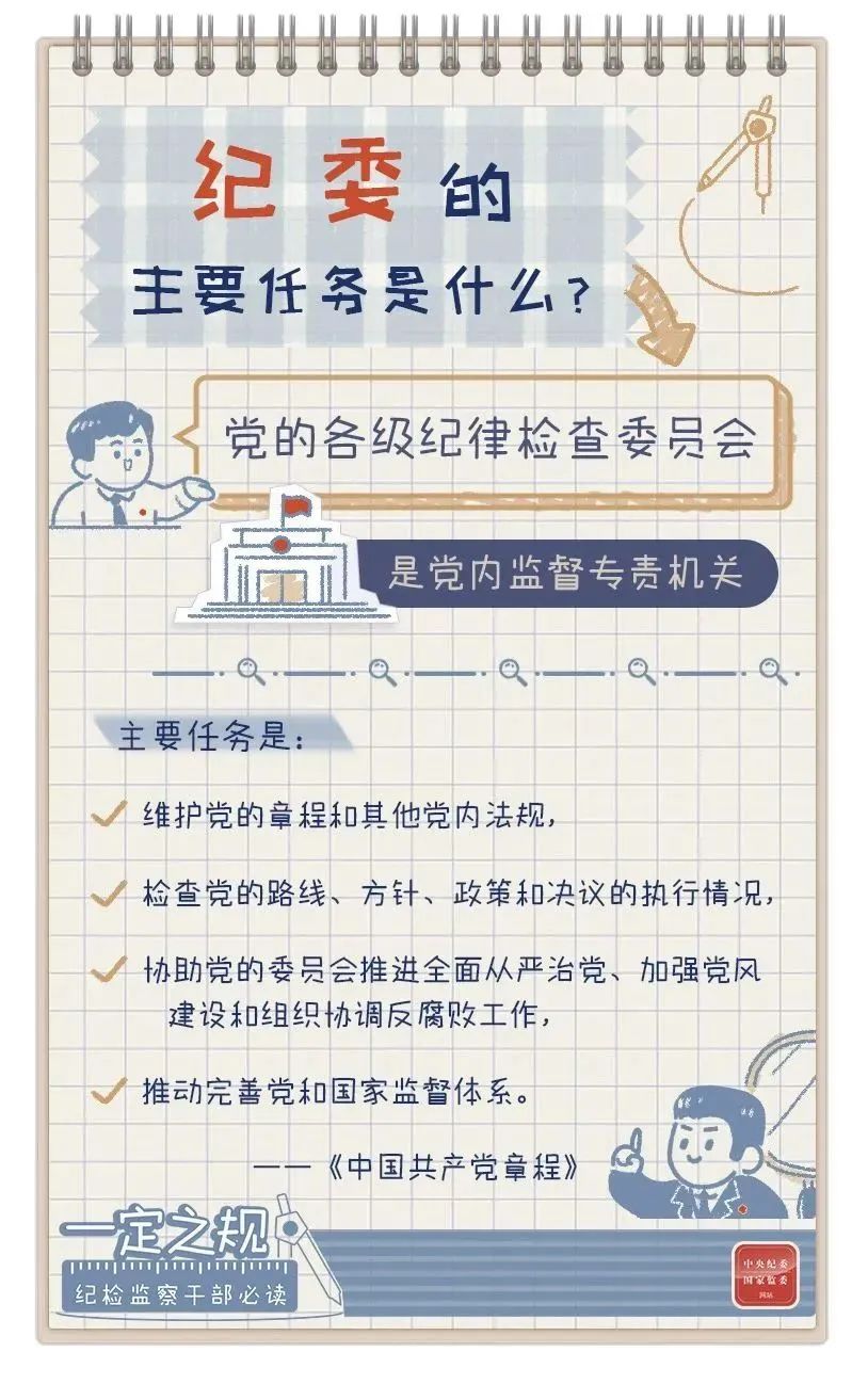 一定之规：纪委的主要任务是什么？