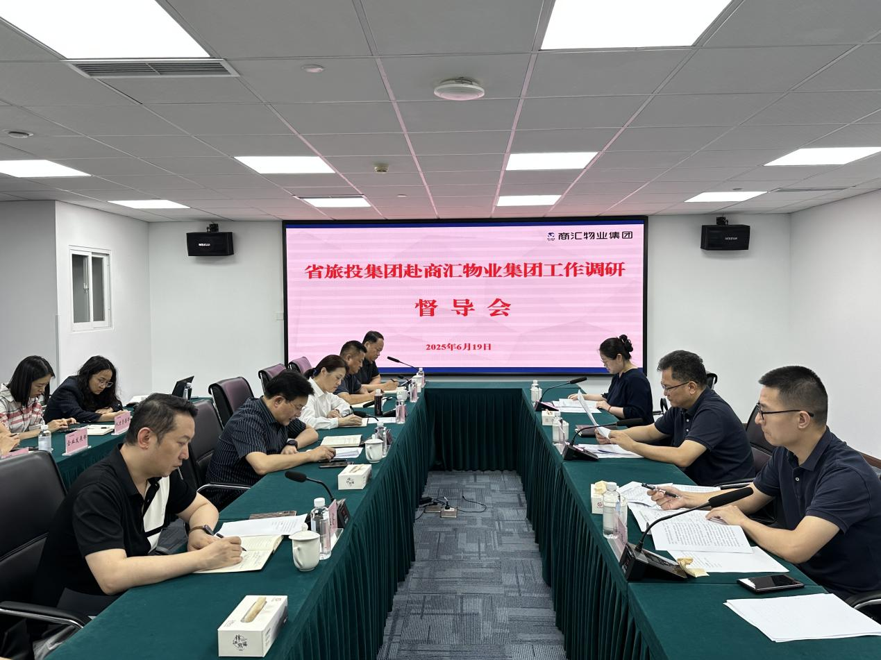 集团副总经理汪宏带队督导商汇物业集团及尊龙凯时航旅公司改革深化提升行动
